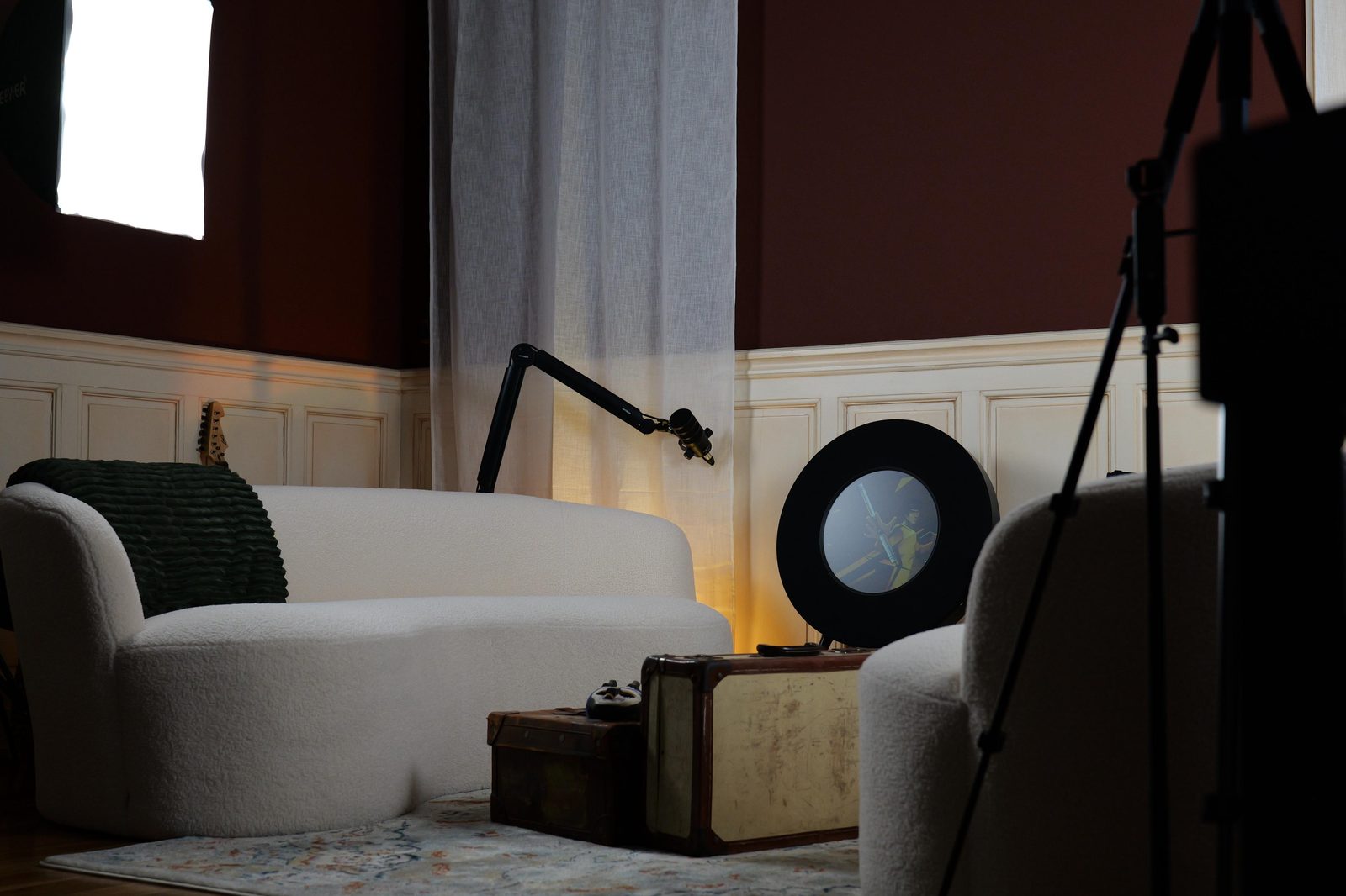 Plateau Red Vintage - ambiance haussmannienne